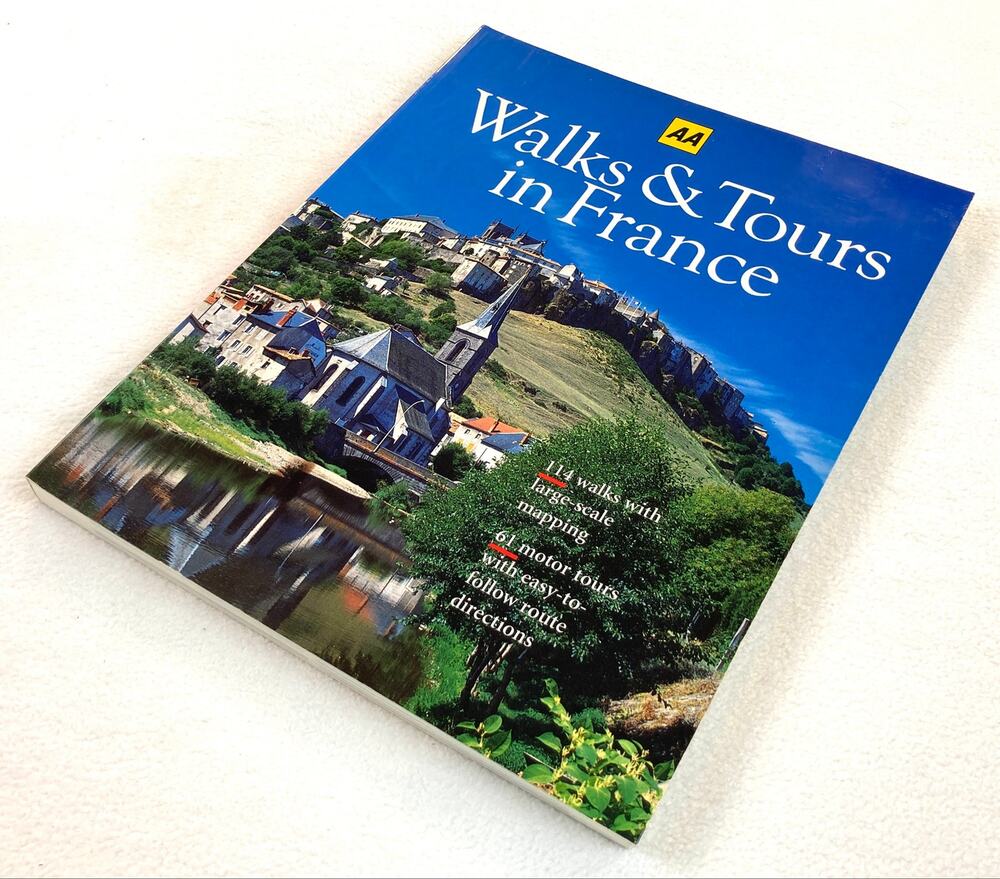 Walks and Tours in France AA Publishing Norton Softcover ISBN 9780393315127 Vtg.